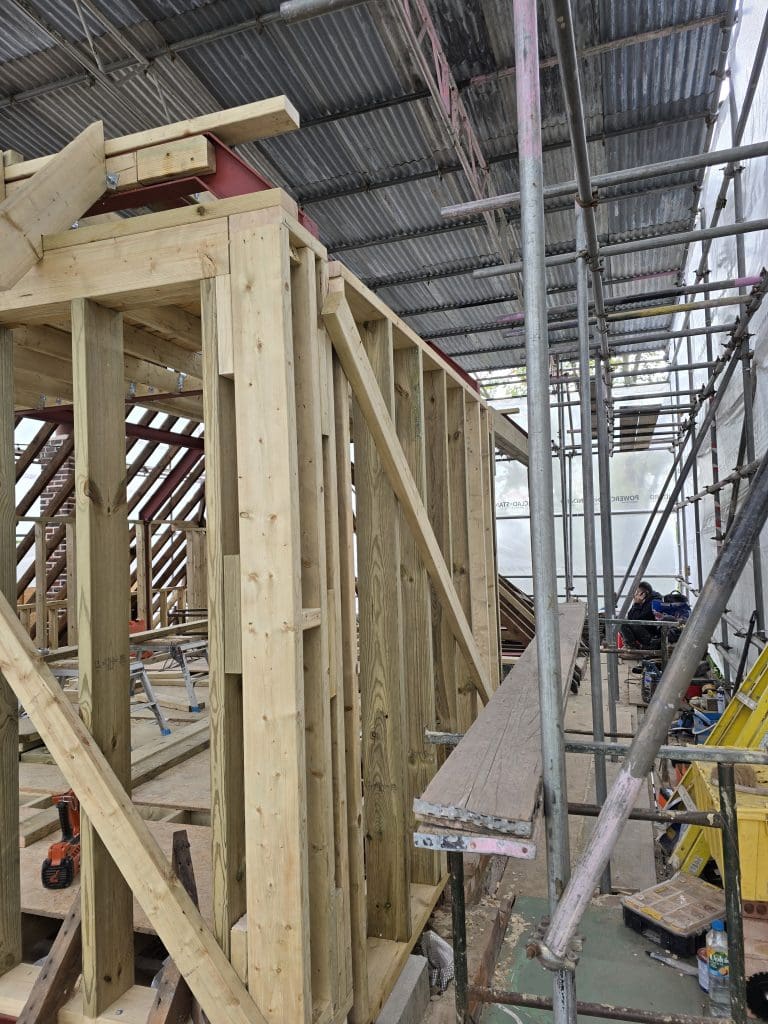 new roof installation